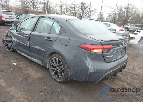 2023 Toyota Corolla Xse z USA, uszkodzony, nr VIN 5YFT4MCE6PP163428